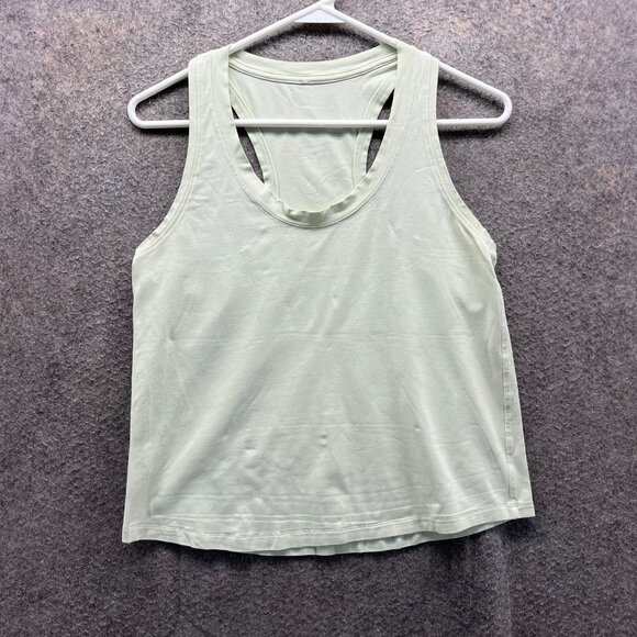 lululemon athletica Tops - Lululemon Tank Top Women 6 Light Green Racerback Athletic Yoga Gym Activewear